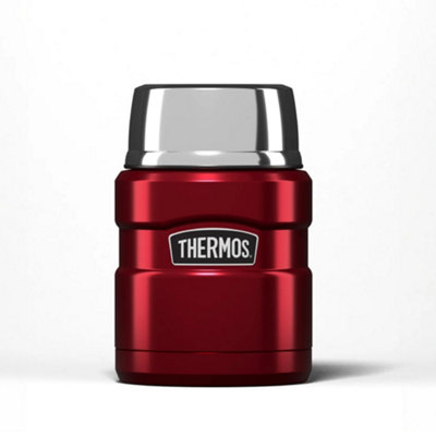 Thermos Stainless King Food Flask - Cranberry - 470ml - Stainless Steel - Image 7
