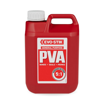 Evo-Stik General Multi-Purpose Pva Adhesive 5L from B&Q