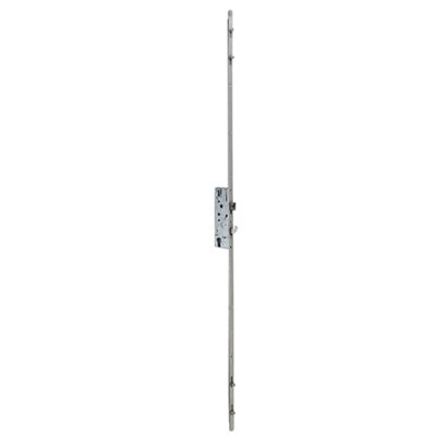 B&Q -  Bright Zinc-Plated Steel Multipoint Lock(L)1054mm (W)16mm