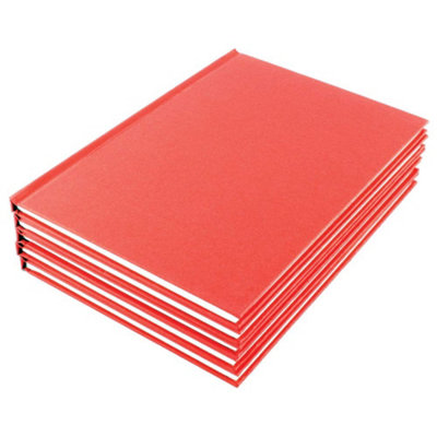 White Box Whitebox A4 Manuscript Ruled Feint BookPack Of 5 from B&Q