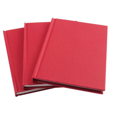 White Box A6 Ruled Feint Manuscript Book (Pack Of 10) from B&Q