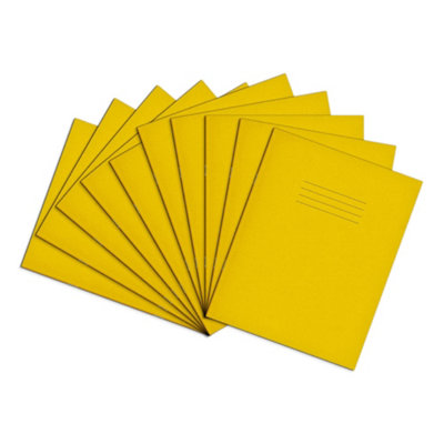 Rhino 9 X 7 Exercise Book 80 Pages, Yellow, Blank (Pack Of 100)