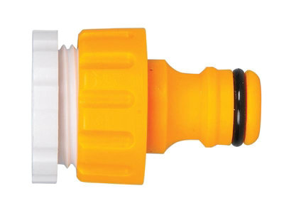Hozelock 100-000-654 2184 Threaded Tap Connector 21-26.5mm 1/2-3/4In Bsp Hoz2184 from B&Q