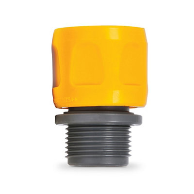 Hozelock Flat & Spiral Hose Pipe Connector 4"Converts Flat & Spiral Hose from B&Q