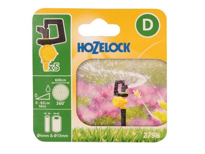2798 0005 Hozelock 360° Adjustable Sprinkler 5 pack - Image 12
