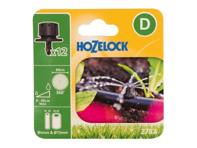 Hozelock MICRO End Line Mini Sprinkler 5/32" / 4mm Pack of 12 - Image 10