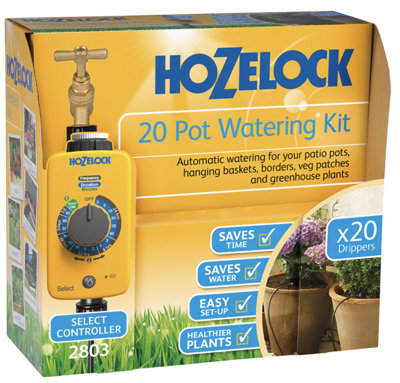 FixTheBog Hozelock 20 Pot Watering Kit Ideal For Watering Pots While You Are On Holiday 2803 100-001-400 from B&Q