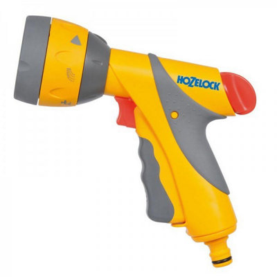 Hozelock Ultra 9 Hose Spray Gun Sprayer 2684 Six Spray Patterns Inc Connector from B&Q