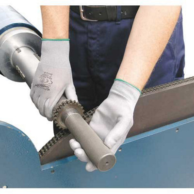 Polyco Healthline Matrix Black Polyurethane General Purpose Work GlovesSize 9LargePolyurethane Coating from B&Q