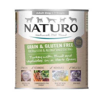 Naturo Adult Duck In Gravy Can 390G (Pack Of 12) from B&Q