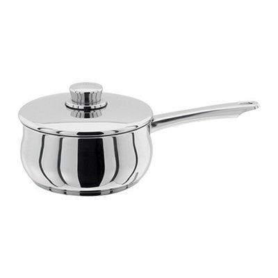 Stellar 1000 Stainless Steel 18Cm Saucepan from B&Q