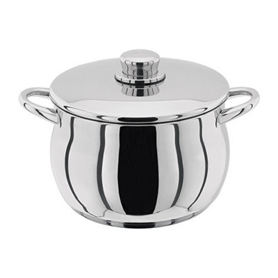Stellar 1000 22Cm Stainless Steel Stockpot from B&Q