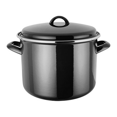Judge Black Induction Stockpot 24Cm