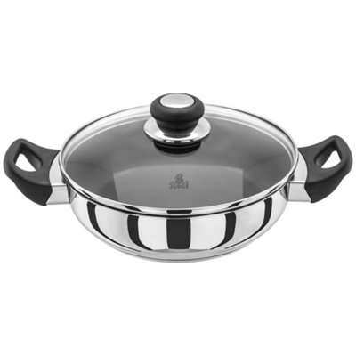 Judge Vista Sauteuse Pan - 24cm - Non-Stick - Silver - Stainless Steel - Image 5