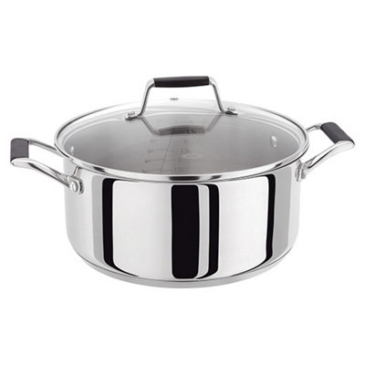 Stellar 5000 Induction 24Cm Casserole from B&Q