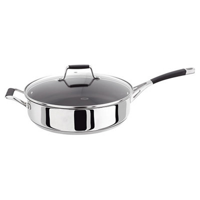 Stellar 5000 Induction 28Cm Non-Stick Saute Pan from B&Q