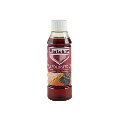 Bartoline Boiled Linseed Oil 250ml Wood Treatment Protects Wood Natural Sheen - Image 7