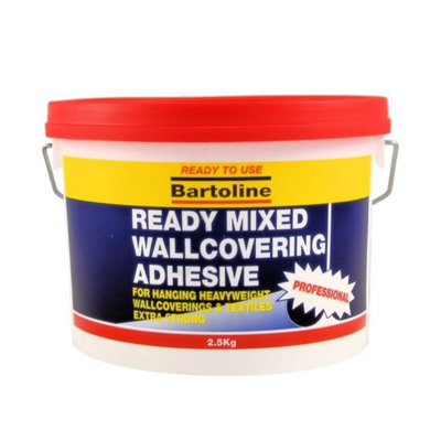 B&Q -  Ready Mixed Wallcoverings Adhesive Ring Medium2.5Kg