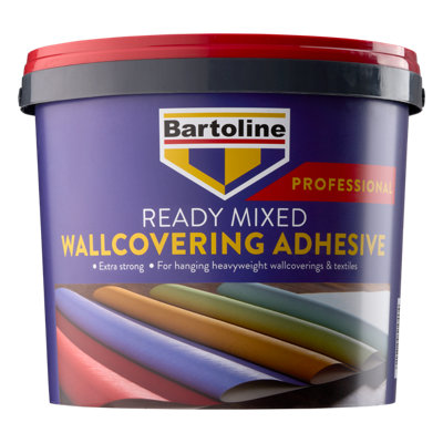 B&Q -  Professional Ready Mixed Wallcovering Adhesive For Luxury Vinyl 5Kg