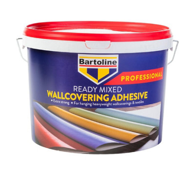 B&Q -  Professional Ready Mixed Wallcovering Adhesive For Luxury Vinyl 10Kg
