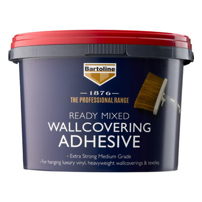 Bartoline 1876 Ready Mixed Medium Wallcovering Adhesive For Hanging Vinyl 2.5Kg from B&Q