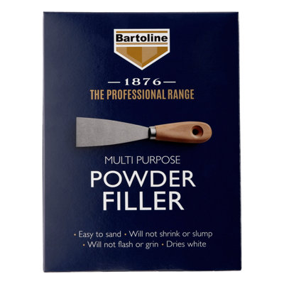 Bartoline 1876 All Purpose Powder Filler Plaster Wood Brick Stone Repair 1.5Kg from B&Q