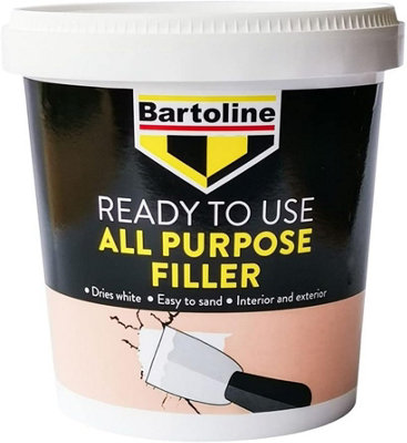 Bartoline All Purpose Filler Ready Mixed Crack Hole Wall Repair 600g - Pack of 3 - Image 9