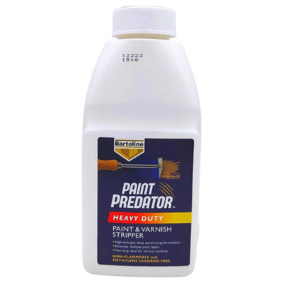 Bartoline Paint Predator Heavy Duty Paint And Varnish Stripper 500Ml from B&Q