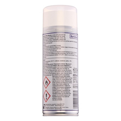 3X Bartoline Stain Blocker Spray Mould Grease Rust Surface Protection 400Ml from B&Q