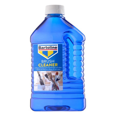 2X Bartoline Brush Cleaner Fast Acting Oil-Based Paint Stain Remover Tool 2L