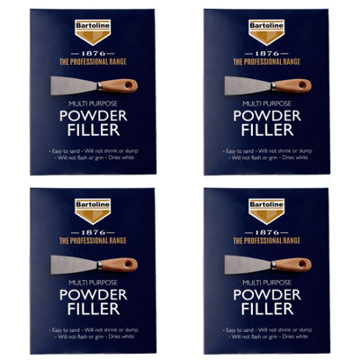 4X Bartoline 1876 All Purpose Powder Filler Plaster Wood Brick Stone 1.5Kg from B&Q