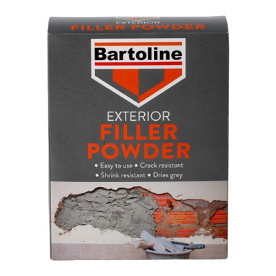 4X Bartoline Exterior Filler Cement-Based Formula Cracks Holes Gaps Repair 1.5Kg from B&Q