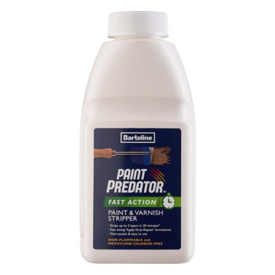 3X Bartoline Paint Predator Action Paint & Varnish Stripper Easy Removal 500Ml from B&Q
