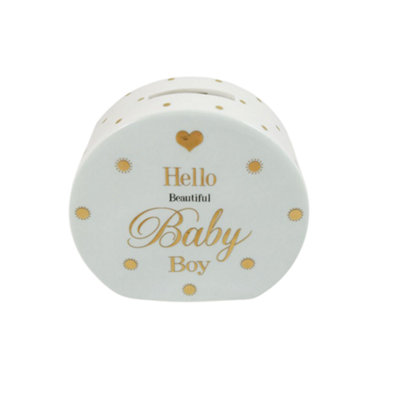 Mad Dots Money BoxBaby Boy Design from B&Q