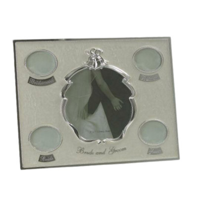 Wedding Multi Photo Frame 5X7" from B&Q