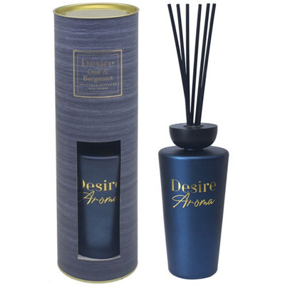 Reed Diffuser Oud & Bergamot 500Ml Home Fragrance Air Freshener Aromatherapy from B&Q