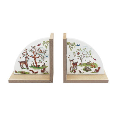 Forest Friends Bookends-The Leonardo Collection Finola Stack Friends Bookends - Image 4