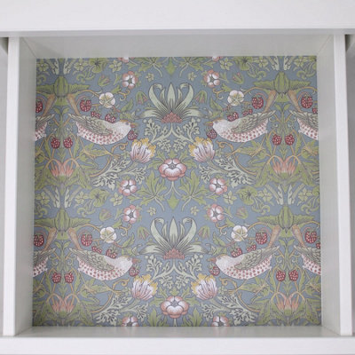 Scented Drawer Liners Cotton William Morris Strawberry Thief Freshener Gift - Image 3