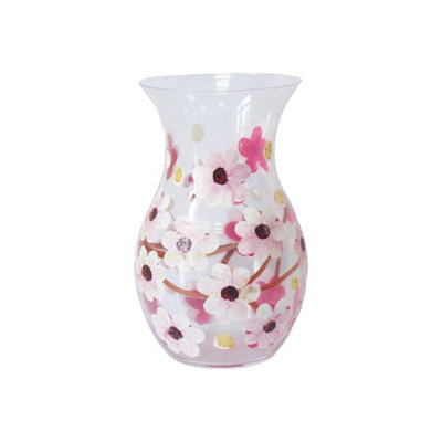 Lesser & Pavey Lynsey Johnstone Blossom Hand Painted Vase from B&Q