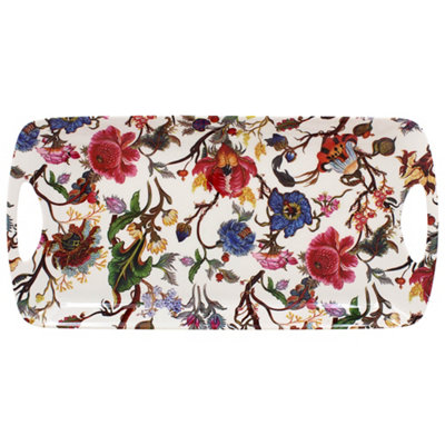 Serving Tray Medium Melamine W.morris Anthina Serveware Snacks Food Tray Platter from B&Q