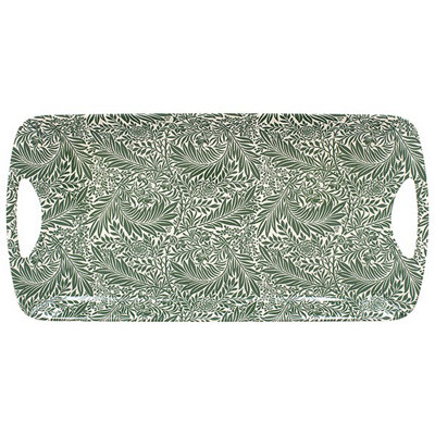 Serving Tray Medium Melamine W.morris Larkspur Serveware Snack Food Tray Platter from B&Q