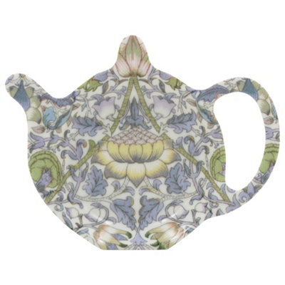 Teabag Tidy Lodden W.morris Floral Design Lavender Flowers Kitchen Tableware from B&Q