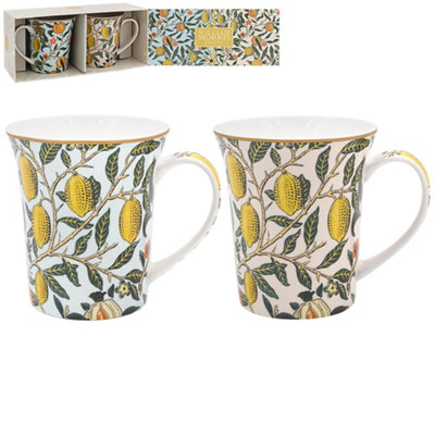  - William Morris 2 Mugs Gift SetFruits