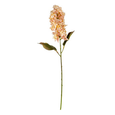 Candlelight Pink Hydrangea Artificial Foliage (H) 650mm from B&Q