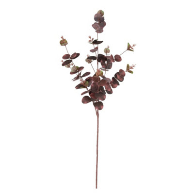 Candlelight Red Eucalyptus Artificial Foliage (H) 900mm from B&Q