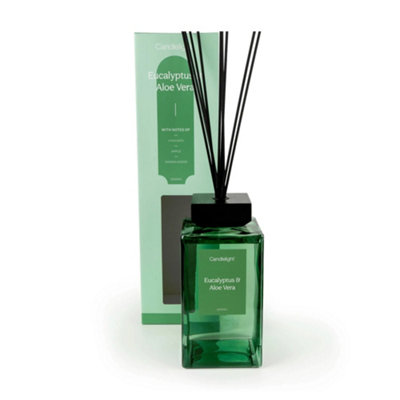 Candlelight Xl Square Reed Diffuser 2000Ml Eucalyptus & Aloe Vera from B&Q