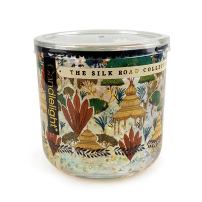 Candlelight The Silk Road Collection Jaisalmer Light Up Glitter Candle from B&Q