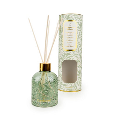 Candlelight Sage Green & Natural William Morris Sage & Poppy Reed Diffuser200Ml from B&Q