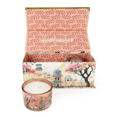 Candlelight The Silk Road Collection Pomegranate & Cassis Candle Duo Gift Set from B&Q