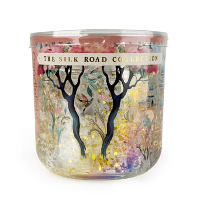 Candlelight The Silk Road Collection Pomegranate & Cassis Light Up Glitter Candle from B&Q